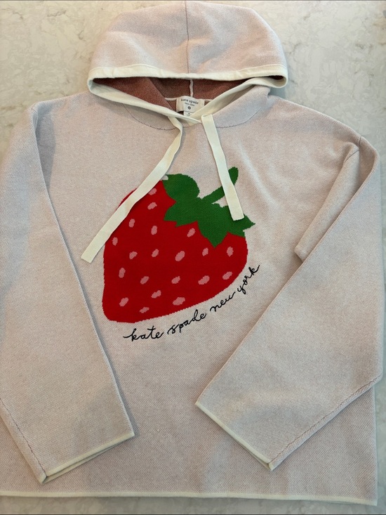 kate spade Sweaters - kate spade Strawberry Sweater size M